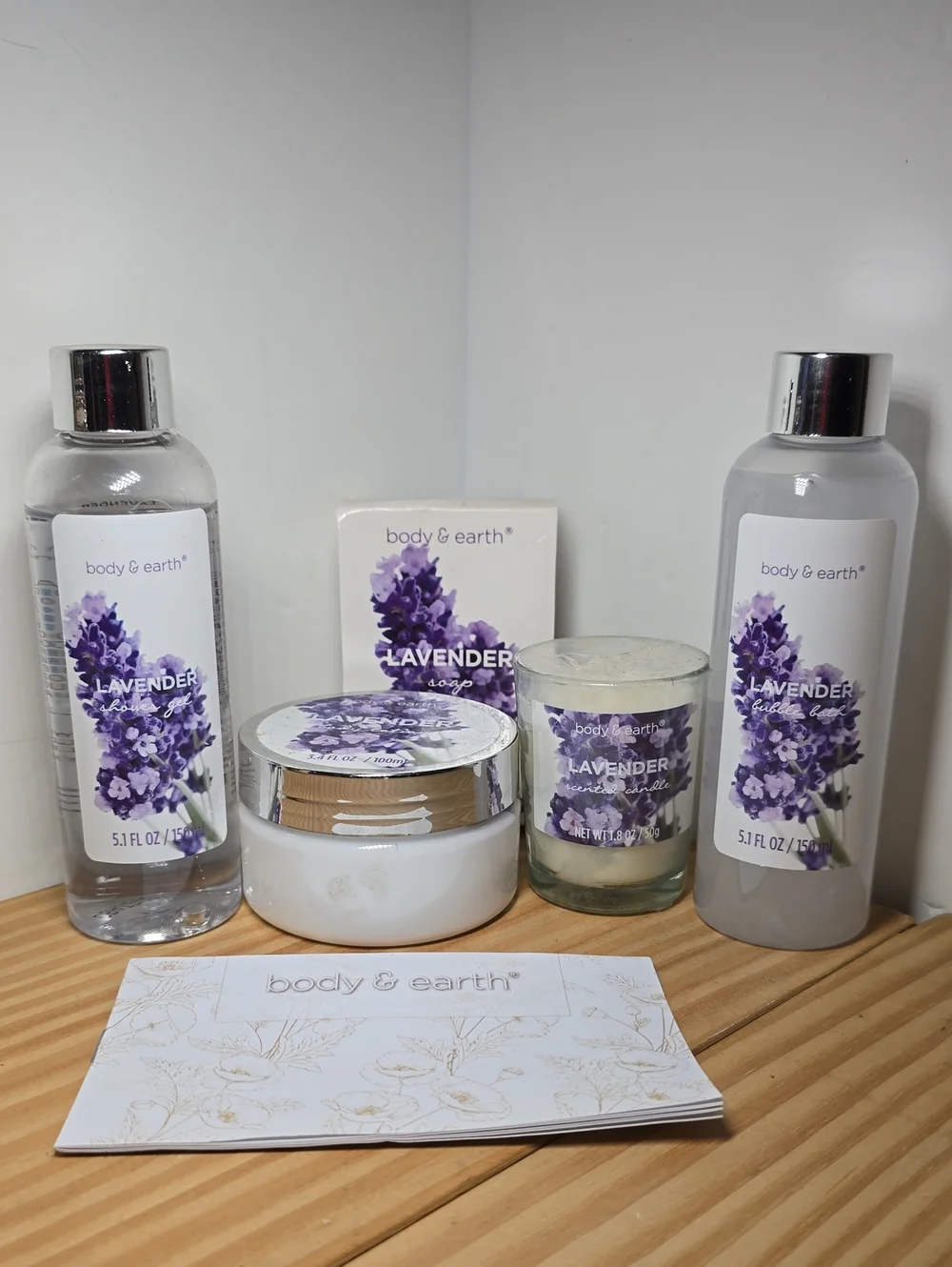 Lavender Bath & Body Set - Purple
